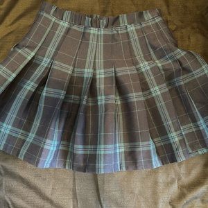 Plaid skirt
